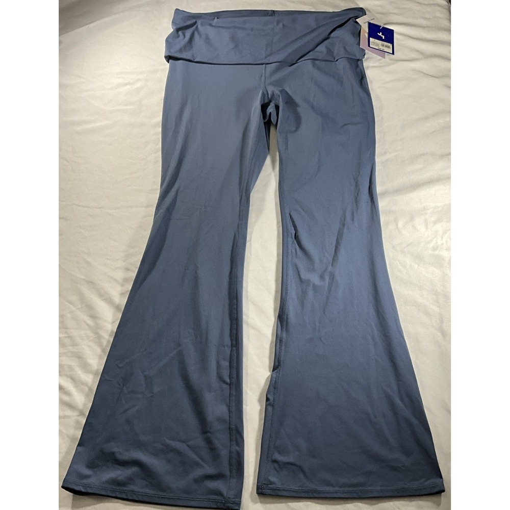 Joy Lab Regular Length Low-Rise Powder Blue Leggings Women's Large